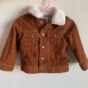 Toddler Oshkosh corduroy Sherpa jacket